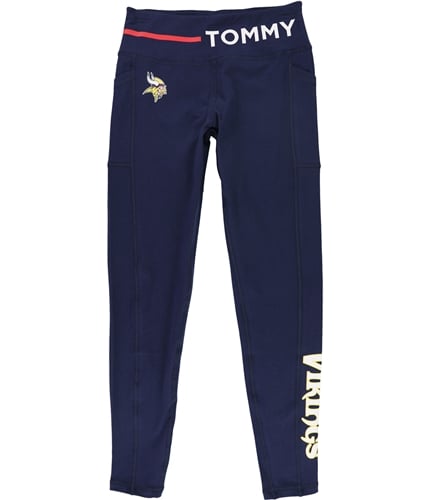 Tommy Hilfiger Womens Minnesota Vikings Compression Athletic Pants vik S/27