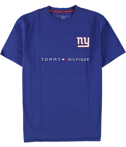 Tommy Hilfiger Mens New York Giants Graphic T-Shirt blu M