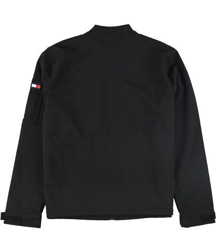 Tommy Hilfiger Mens Ernest Sport Coat, Black, Large 