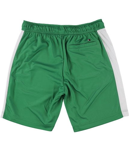 Tommy Hilfiger Mens Boston Celtics Athletic Workout Shorts bct M