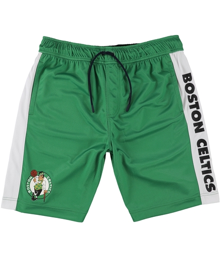 Tommy Hilfiger Mens Boston Celtics Athletic Workout Shorts bct M
