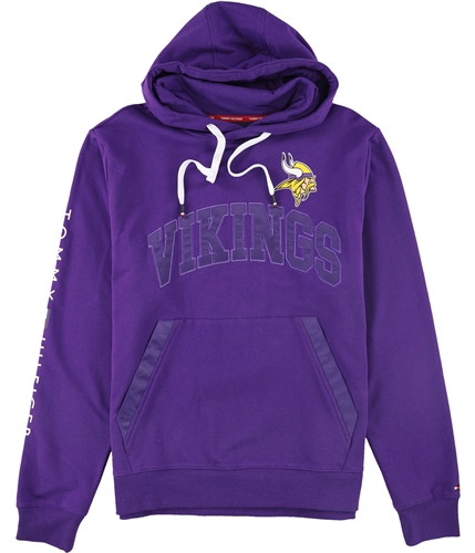 Tommy Hilfiger Mens Minnesota Vikings Hoodie Sweatshirt vik M