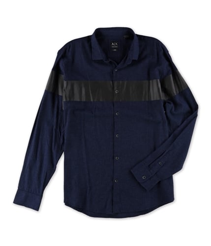 Armani Mens Cotton Button Up Shirt 2582 XL