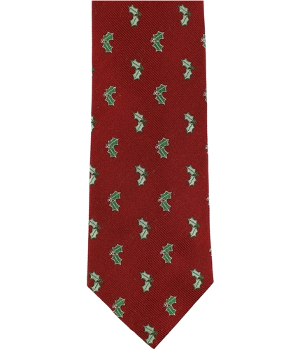 Ralph Lauren Mens Printed Self-tied Necktie red One Size