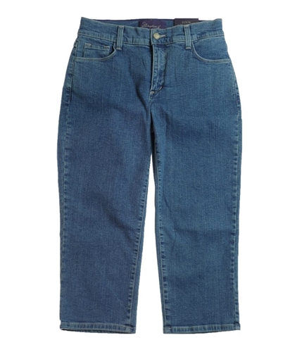 NYDJ Womens Ariel 5 Pocket Regular Fit Jeans blubl 1/2x26