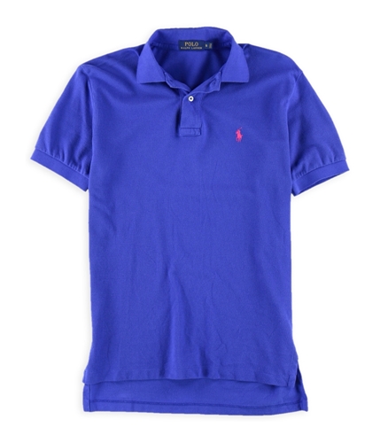 Ralph Lauren Mens Cotton Rugby Polo Shirt brightroy S