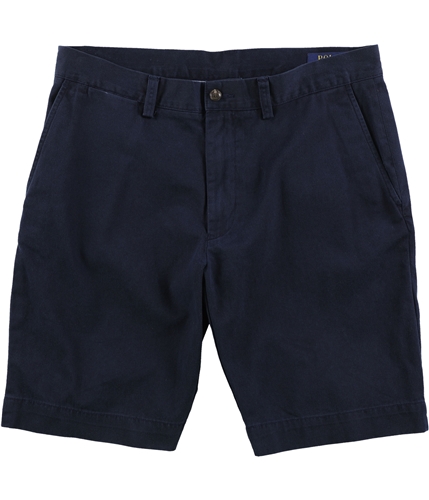 Ralph Lauren Mens Solid Casual Chino Shorts navy 31