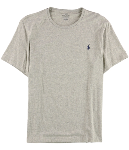 Ralph Lauren Mens Custom Jersey Basic T-Shirt nwgreyhtr S