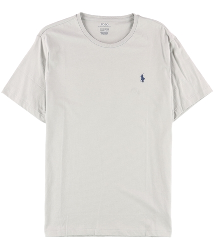 Ralph Lauren Mens Slim SS Basic T-Shirt silversmo L