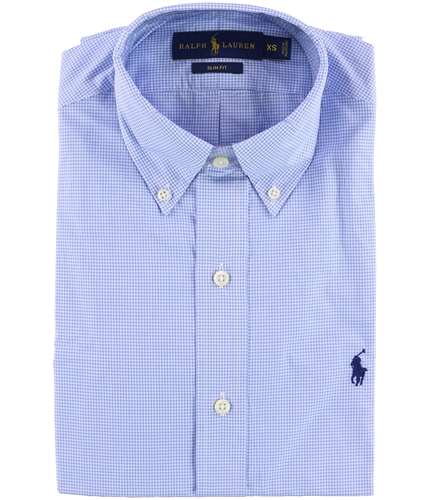 Ralph Lauren Mens Poplin Button Up Shirt mfsr XS