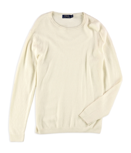 Ralph Lauren Mens Cashmere Pullover Sweater white M