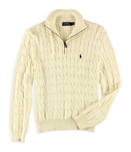Ralph Lauren Mens Knit Pullover Sweater cream S