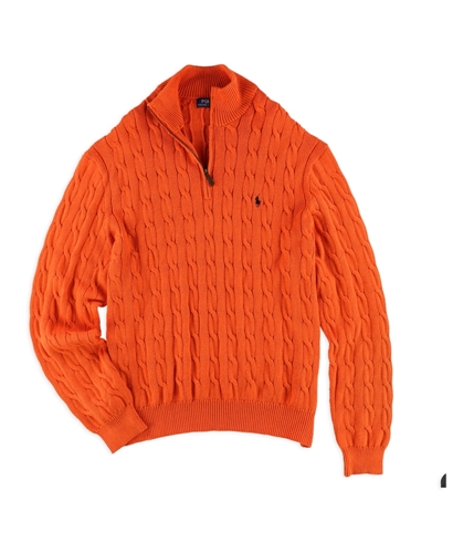Ralph Lauren Mens Mock Neck Knit Sweater cstlorang S