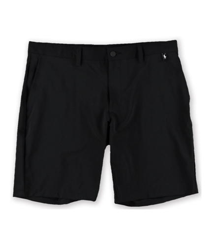 Ralph Lauren Mens Solid Textured Swim Bottom Board Shorts poloblack 34