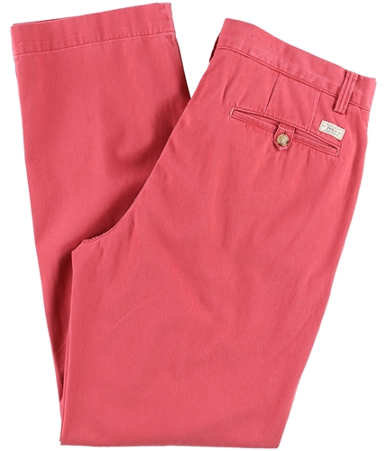 Ralph Lauren Mens Cotton Casual Chino Pants red 33x30