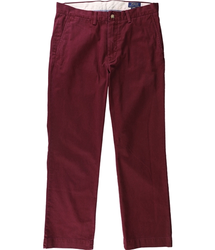 Ralph Lauren Mens Classic Bedford Casual Chino Pants red 32x30