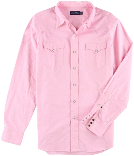 Ralph Lauren Mens Oxfords Button Up Shirt newrose L