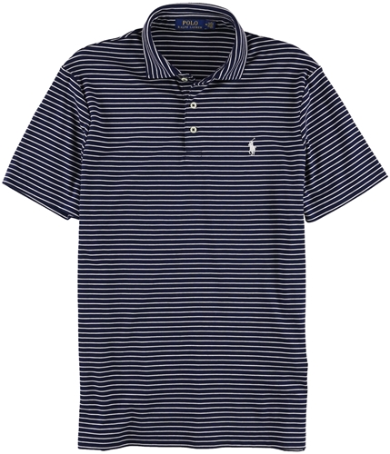 Ralph Lauren Mens Classic Soft Touch Rugby Polo Shirt navy M