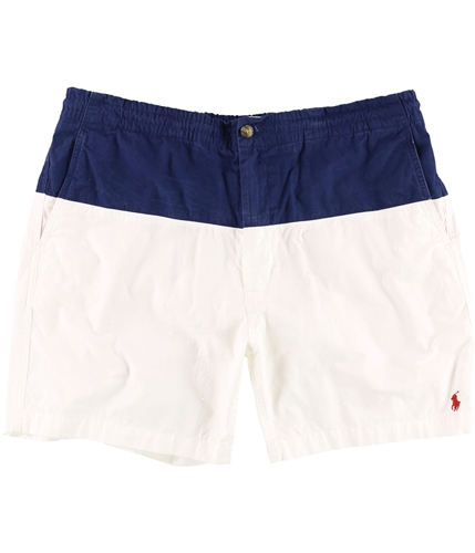 Ralph Lauren Mens Colorblocked Casual Walking Shorts blue S