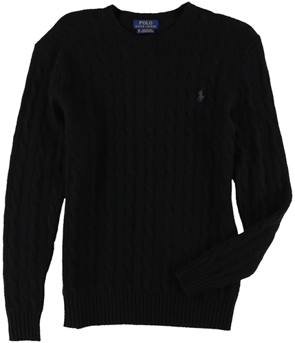 Ralph Lauren Mens Soft Knit Pullover Sweater poloblack XS