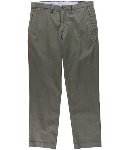 Ralph Lauren Mens Straight Leg Casual Chino Pants grey 32x30