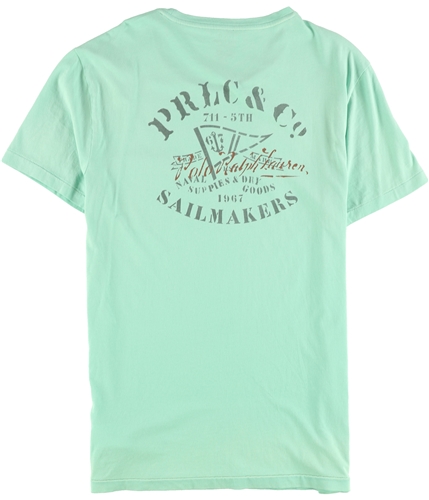 Ralph Lauren Mens PRLC & Co. Graphic T-Shirt green S