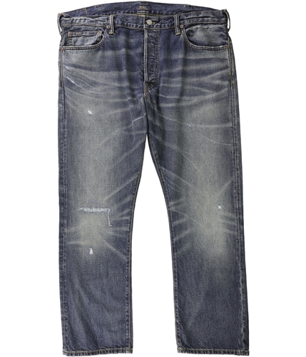 Ralph Lauren Mens Varick Slim Fit Jeans blue 38x30