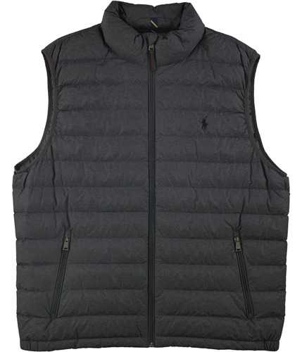 Ralph Lauren Mens Packable Down Vest greyhtr XL