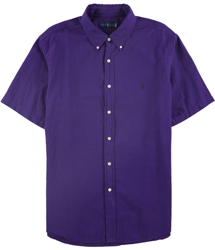 Ralph Lauren Mens Oxford Button Up Shirt purple M