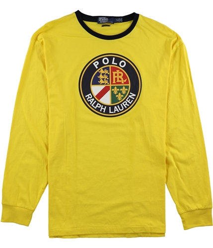 Ralph Lauren Mens Logo Graphic T-Shirt yellow M