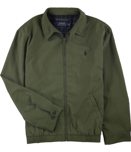 Ralph Lauren Mens Bi-Swing Windbreaker Jacket green S