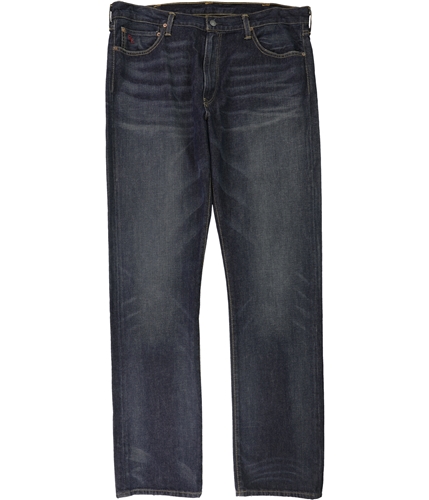 Ralph Lauren Mens The Hampton Straight Leg Jeans blue 38x36