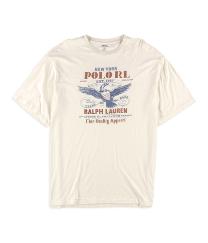 Ralph Lauren Mens Big & Tall New York 1967 Graphic T-Shirt antqcrm XLT
