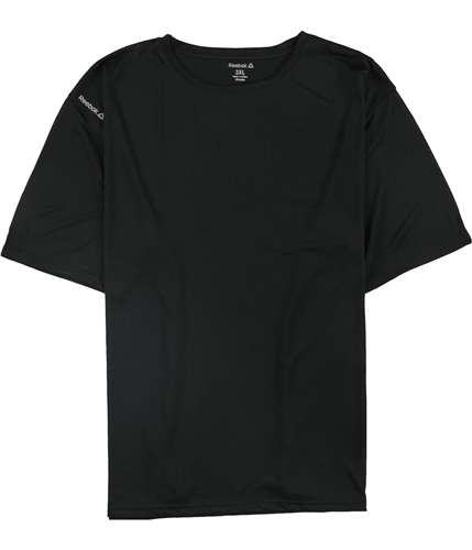 Reebok Mens Volt Performance Basic T-Shirt Black L