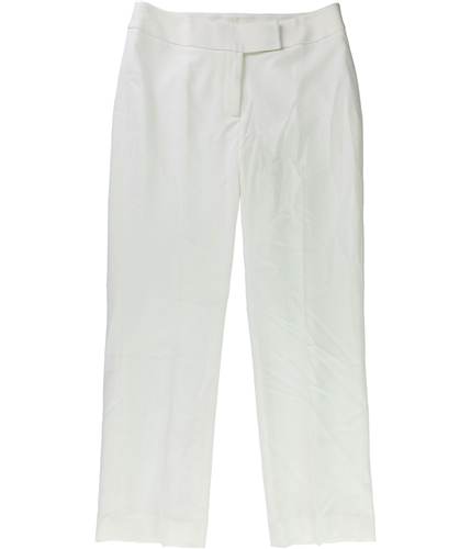 Tahari Womens Crepe Suit Dress Pants white 4P/29