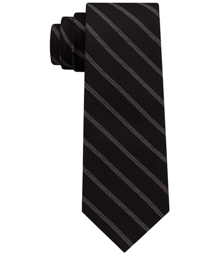 DKNY Mens Level Self-tied Necktie levelstripe Classic