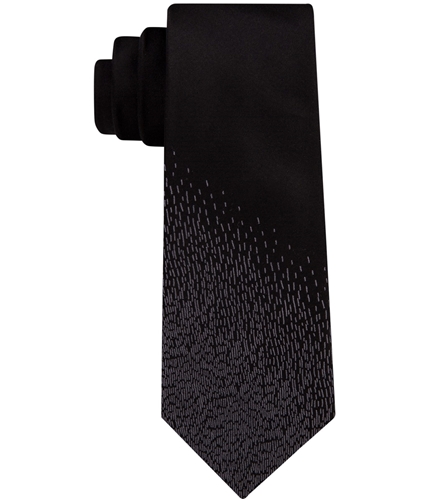 DKNY Mens Paneled Rain Self-tied Necktie black One Size