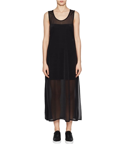 French Connection Womens Celia Jersey Maxi Dress black 0