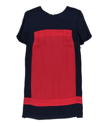 French Connection Womens Techo Shift Dress nctpnk 8