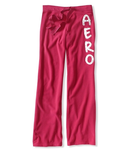 Aeropostale Womens Lightweight Fleece Pajama Sweatpants pinkbl XXS/32