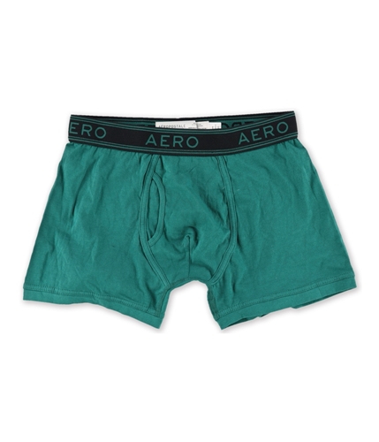 Aeropostale Mens Knit Logo Underwear Boxer Briefs green XL