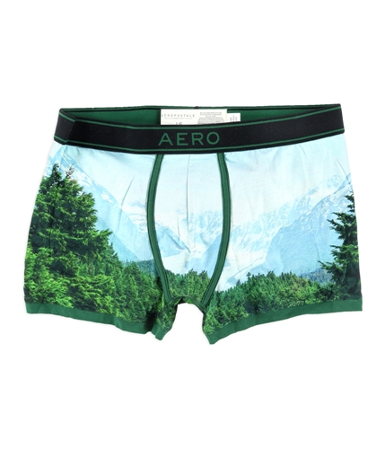 Aeropostale Mens Mountain And Forest Underwear Boxer Briefs 380 L