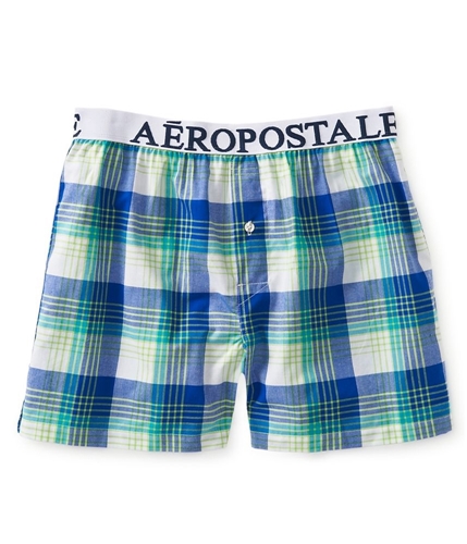 Aeropostale Mens Plaid Woven Underwear Boxers 905 S