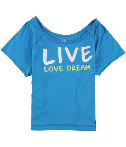 Aeropostale Womens Live Love Dream Pajama Sleep T-shirt 555 XS