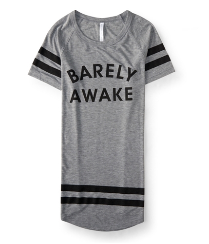 Aeropostale Womens Barely Awake Pajama Sleep T-shirt 053 XS