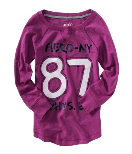 Aeropostale Womens 87 Phys Ed. Sweatshirt crocus XL