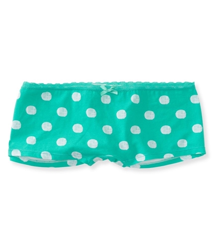 Aeropostale Womens Polka Dot Lace Boy Shorts Panties 975 S