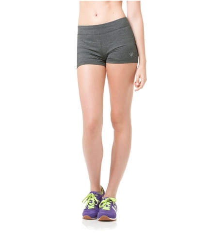 Aeropostale Womens Heathered Athletic Workout Shorts 058 XL