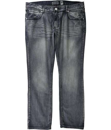 I-N-C Mens Berlin Faded Straight Leg Jeans mediumwash 30x30