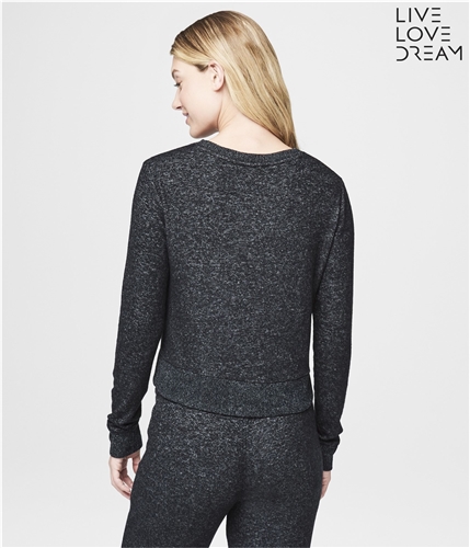 Aeropostale Womens Fuzzy Fleece Pajama Sweater 001 S